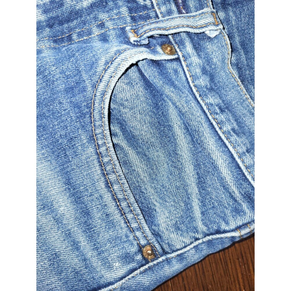 Vintage 1975 Levi's 505 Single Stitch Jeans Talon 42 Zip W29 L34 Factory 8... - Picture 7 of 16